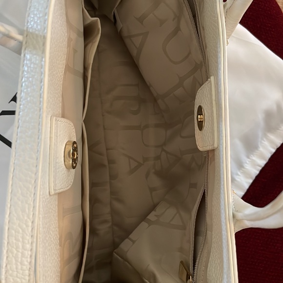 White leather Tote NWOT - Picture 6 of 12